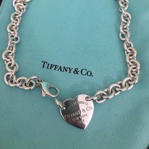 Tiffany And Co Heart Choker 
